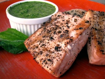 basil mint chutney