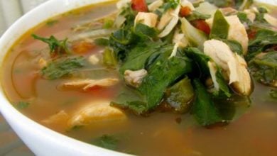 Chard and Chicken Soup