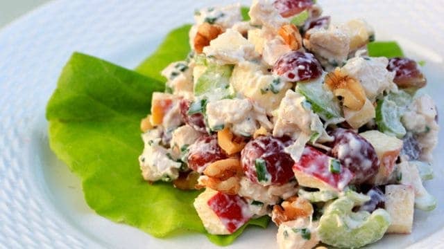 Chicken Waldorf Salad With Chives  Clean  Delicious with Dani Spies