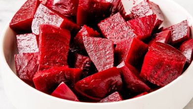 perfectly steamed beets