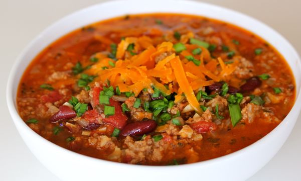 The BEST Healthy Turkey Chili - Eat Yourself Skinny