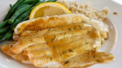 broiled sole with mustard and thyme