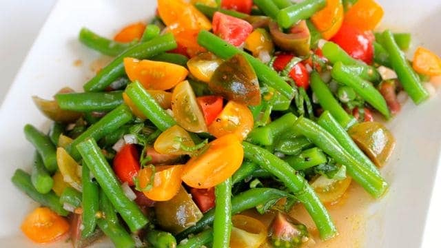 Green Bean Tomato Salad