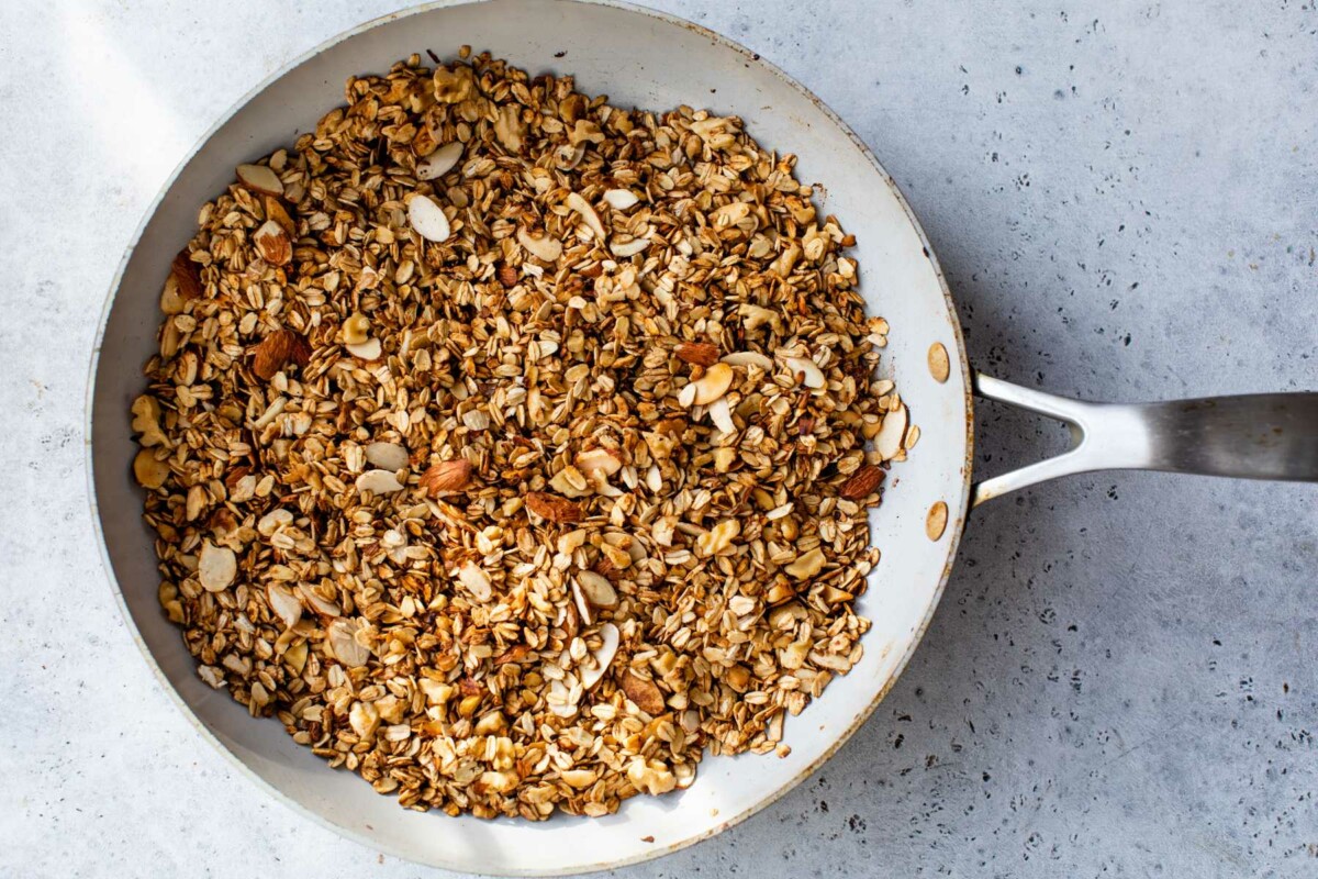 15-Minute Clean Eating Stovetop Granola « Clean & Delicious