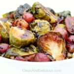 Brussels Sprouts + Grapes