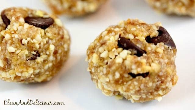 Raw Cookie Dough Bites - Clean& Delicious®