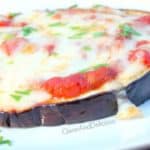 Eggplant Pizza Round