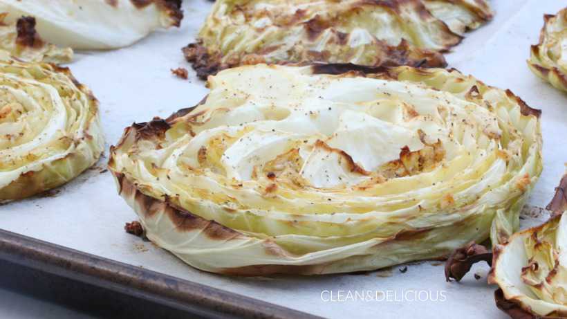 Roasted Cabbage Steaks