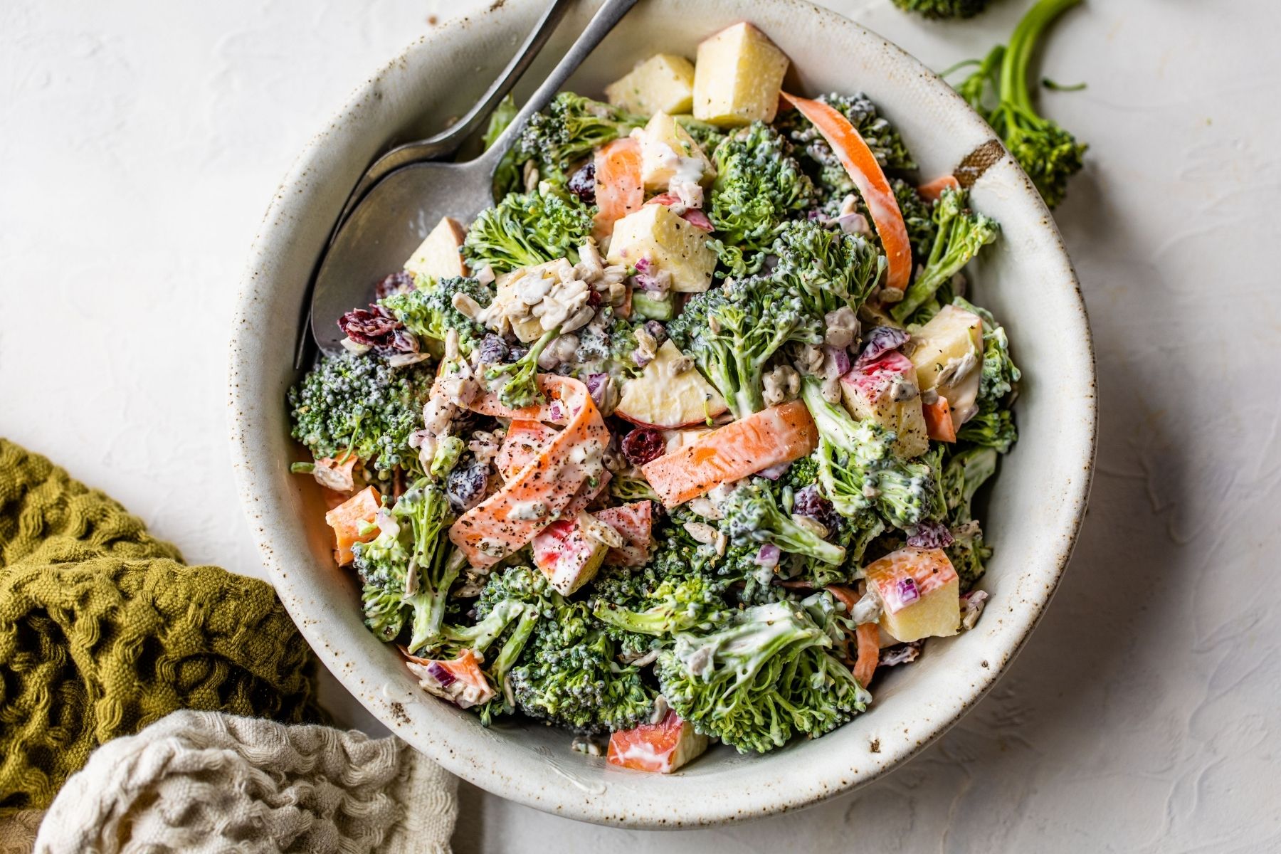 Broccoli Apple Salad « Clean & Delicious