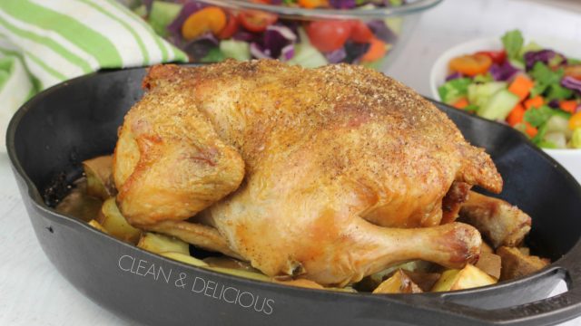 Whole Roasted Chicken With Sweet Potatoes Kitchen Sink Salad