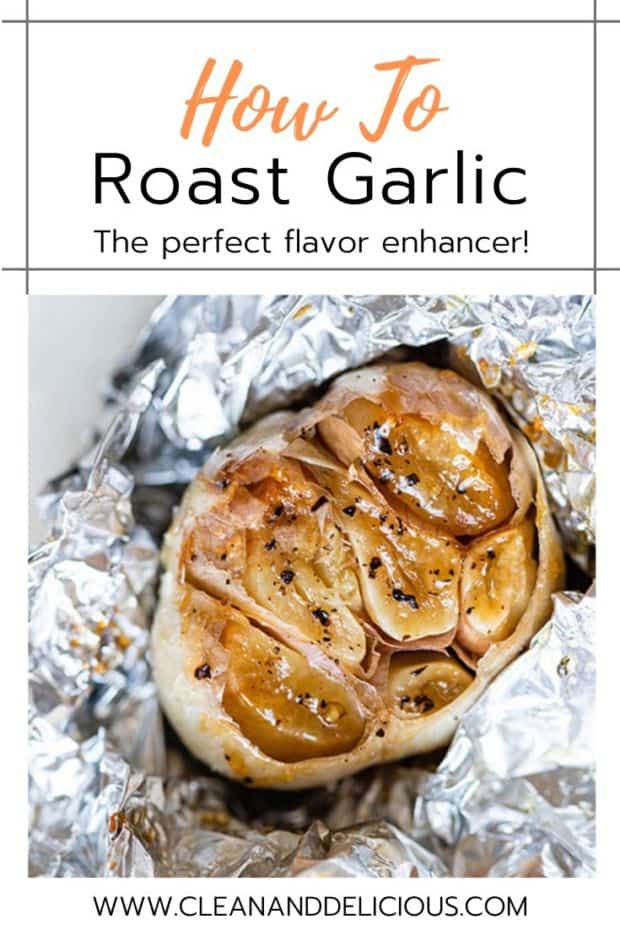 How-To Roast Garlic - Clean & Delicious