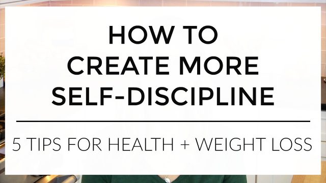 How to create more self discipline 
