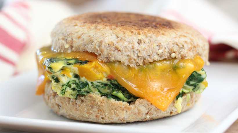 MyFridgeFood - Basic Breakfast Sandwich - WINNER!!