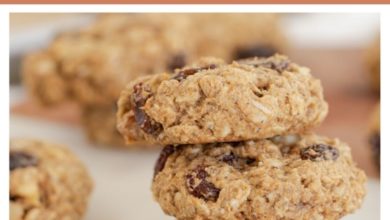 how to make healthy oatmeal raisin cookies