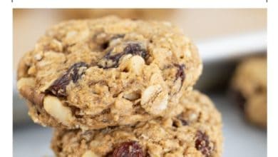 how to make vegan oatmeal raisin cookies