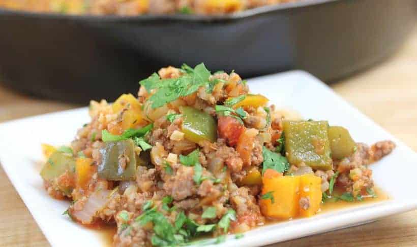 Skillet Stuffed Peppers :: An Easy, Healthy One Pan Dinner! - Raising  Generation Nourished