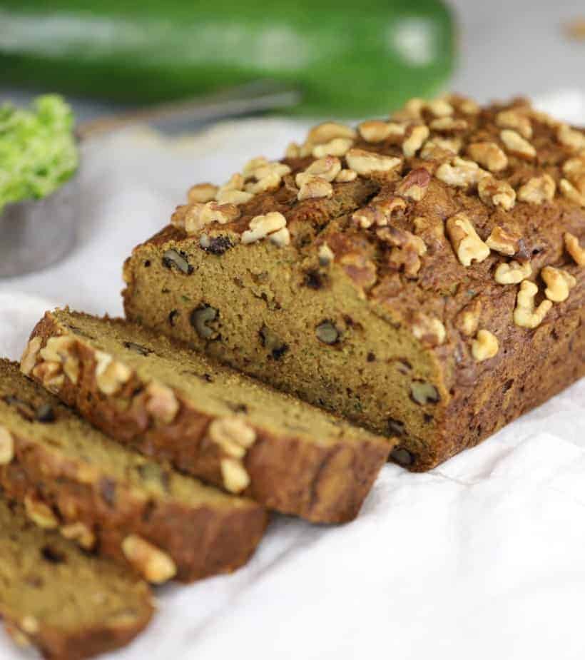 healthy zucchini bread