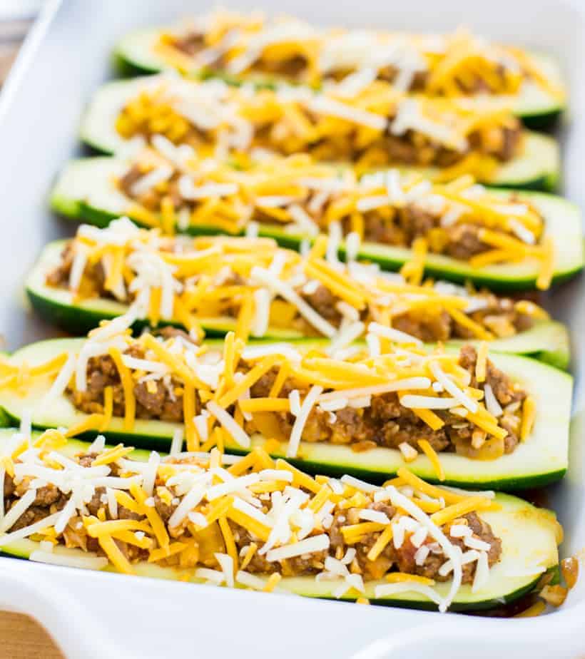 zucchini taco boats