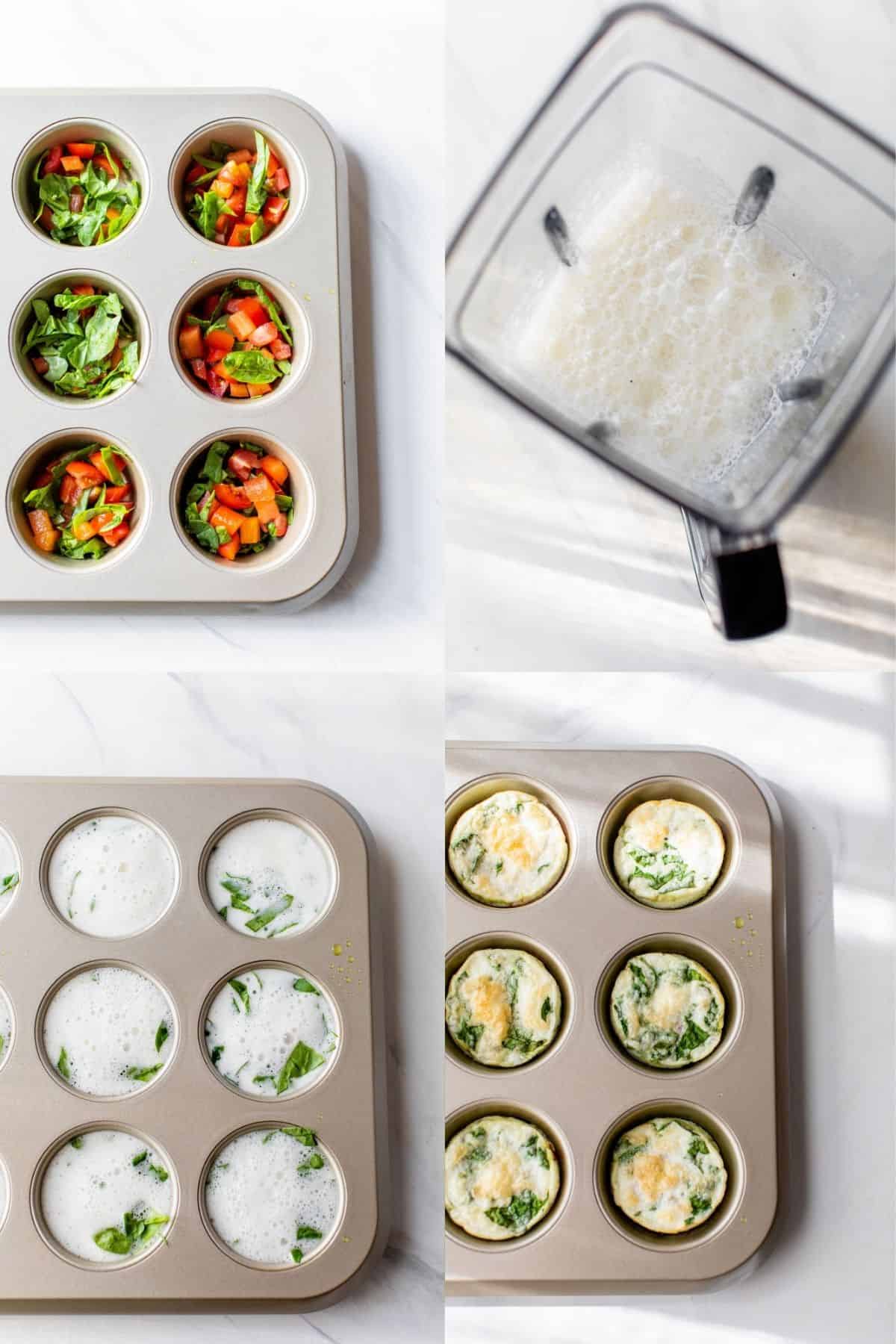 how to make egg white muffins