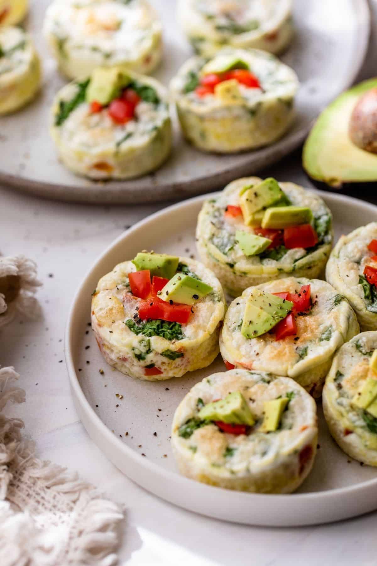 Egg White Muffins - Low Calorie Egg Recipes