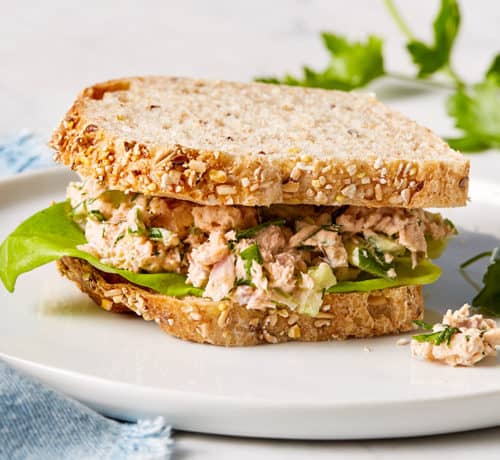Canned Salmon Salad 5 Minute Recipe