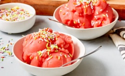 bowls of ice-cream