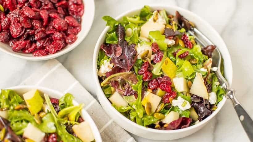 Cranberry Salad Dressing - Delicious Little Bites