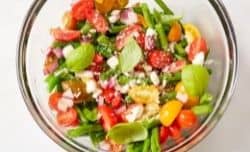 Green Bean & Tomato Salad « Clean & Delicious