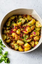 25-Minute German Potato Salad (Warm Recipe!) « Clean & Delicious